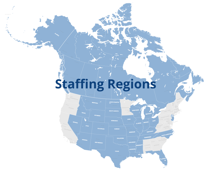 Aux Recruiting Regions Map